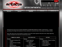 Tablet Screenshot of intercon.com